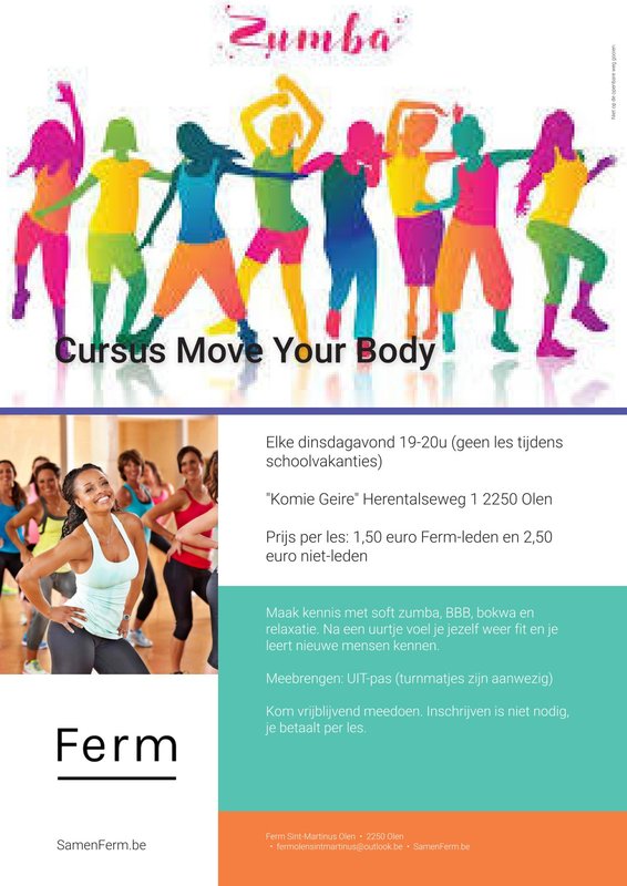 Workshops Wekelijks Move Your Body