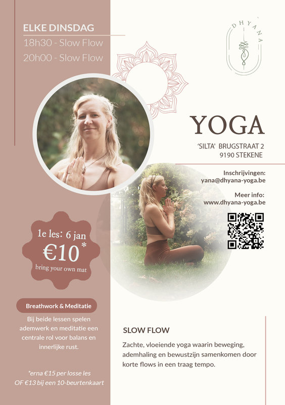 Workshops Hatha Slow flow yogalessen