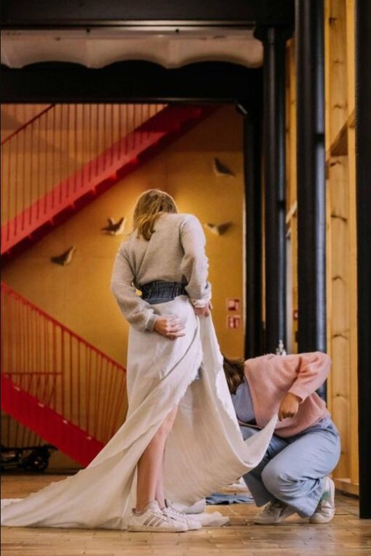 Workshops  Modekamp: Maak nieuw ontwerp pre-loved kleding_Brugge_Week 2