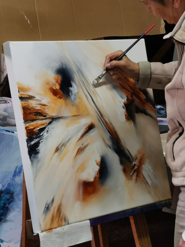 Workshops Intuïtief schilderen