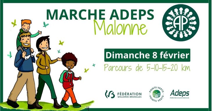 Ontspanning Adeps-wandeling Malonne.