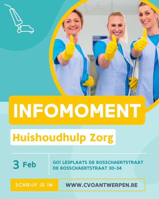 Workshops Infomoment Huishoudhulp Zorg