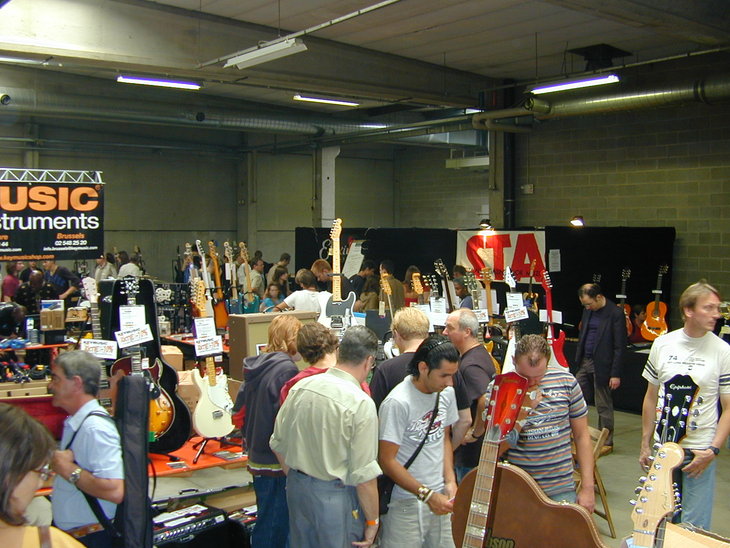 Ontspanning Muziekbeurs Antwerp Expo