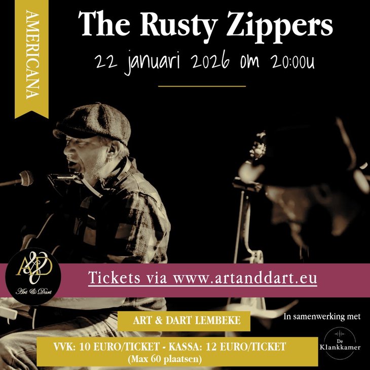Concerten Live - Muziekoptreden: Rusty Zippers