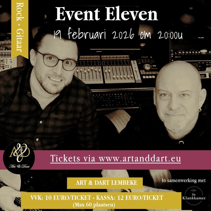 Concerten Live - Muziekoptreden: Event Eleven