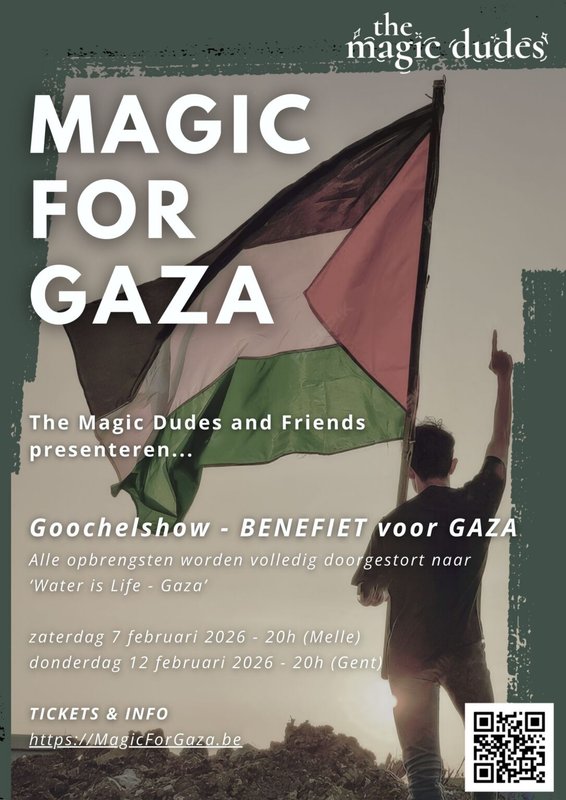 Voorstellingen Magic Gaza - Betoverende Benefietshow