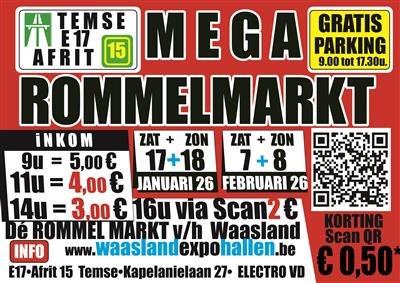  Mega rommelmarkt