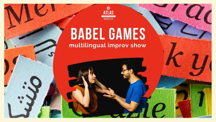 Voorstellingen Babel Games - meertalig improvisatiespektakel
