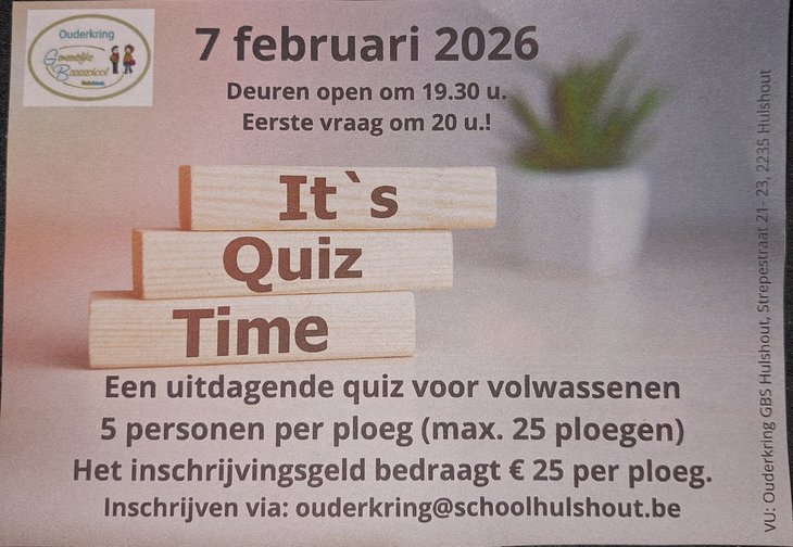 Ontspanning Quizavond