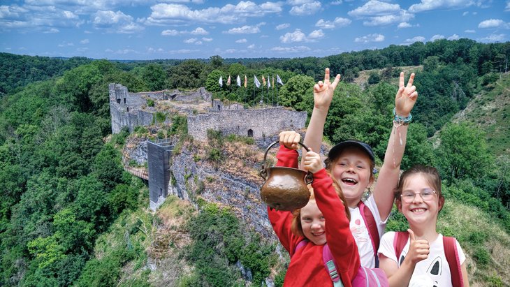 Tentoonstellingen De Burcht Logne - domaine Palogne
