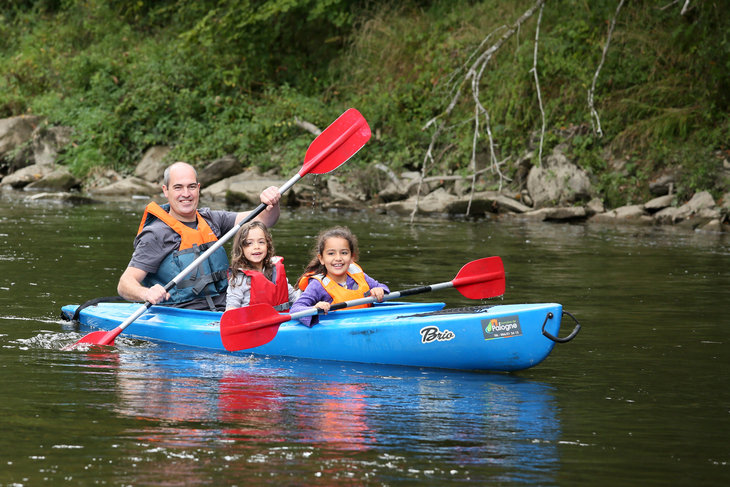 Ontspanning Kajakken de Ourthe - domaine Palogne