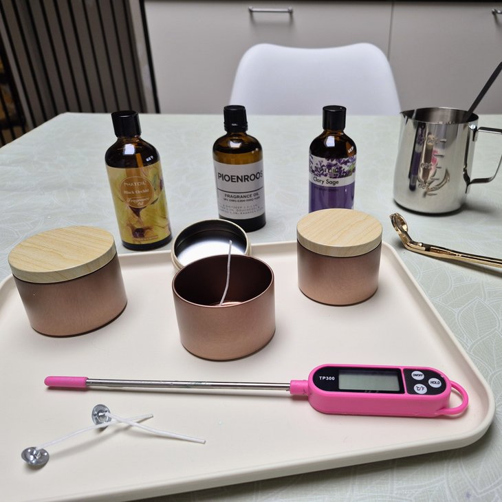 Workshops Workshop Trio geurkaarsen maken