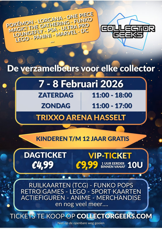 Ontspanning Collector Geeks Verzamelbeurs