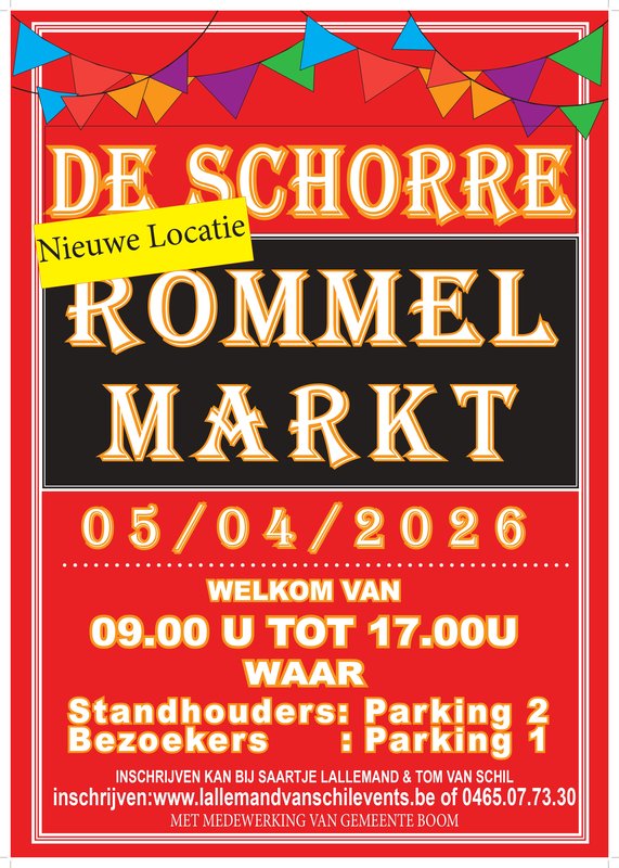  Rommelmarkt Schorre Boom