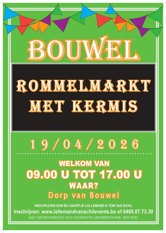  Rommelmarkt Bouwel het Dorp