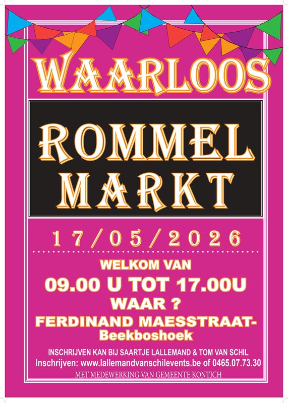 Rommelmarkt Waarloos