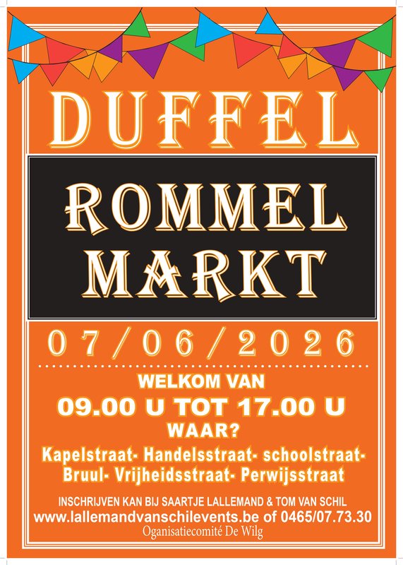  Grootste Rommelmarkt Duffel