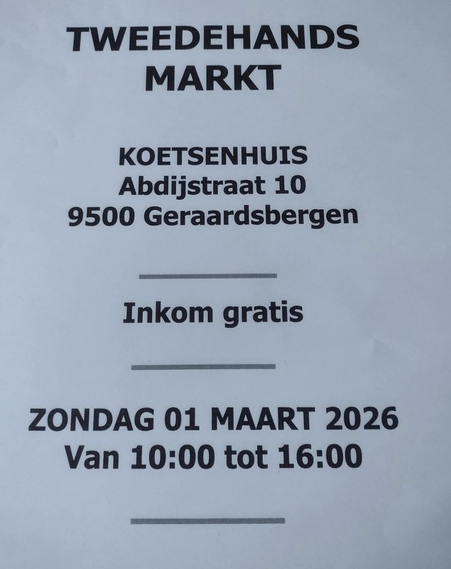  Tweedehands Markt