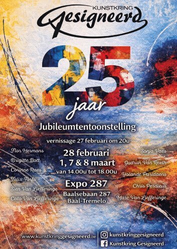 Tentoonstellingen Kunstkring Gesigneerd bestaat jaar dat zetten in verf 
