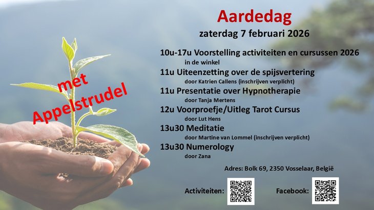 Ontspanning Aardedag tal activiteiten