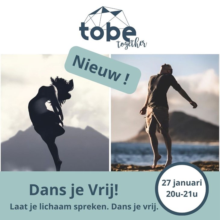 Workshops Dans Vrij ! ontladen & opnieuw voelen wil bewegen