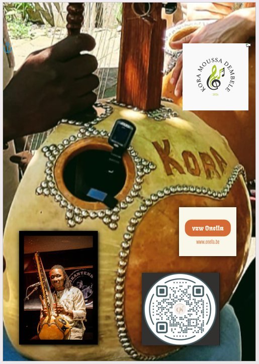 Workshops Opendeur Gratis Kora in Gent Moussa Dembele