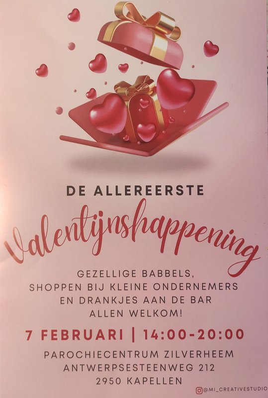 Ontspanning Eerste Valentijnshappening.