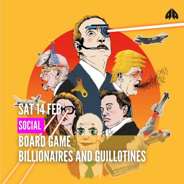 Ontspanning Board Game: Billionaires Guillotines