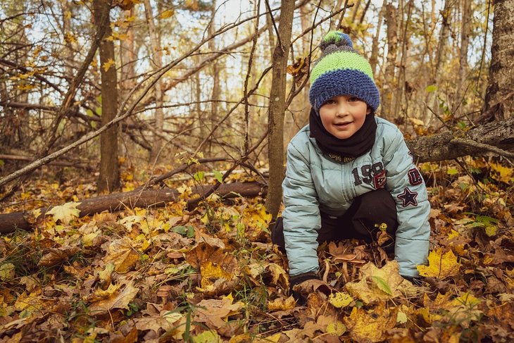 Ontspanning Natuurspeurdertjes - Spelen alles we vinden het bos