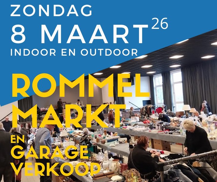  Overdekte Rommelmarkt garageverkoop de onmiddellijke omgeving