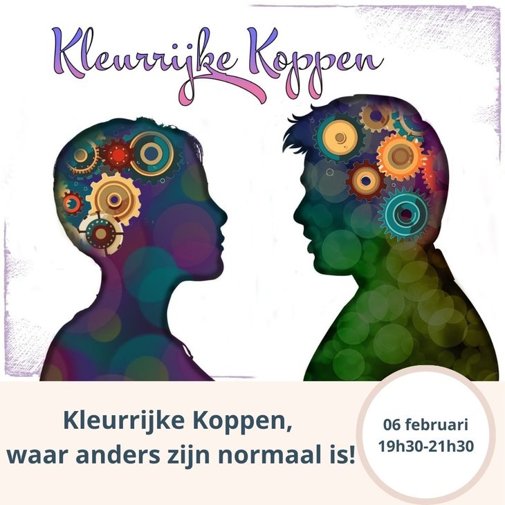 Workshops Kleurrijke Koppen, waar anders zijn normaal 