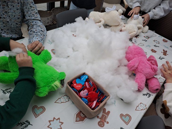 Workshops Vul knuffelbeer squishie