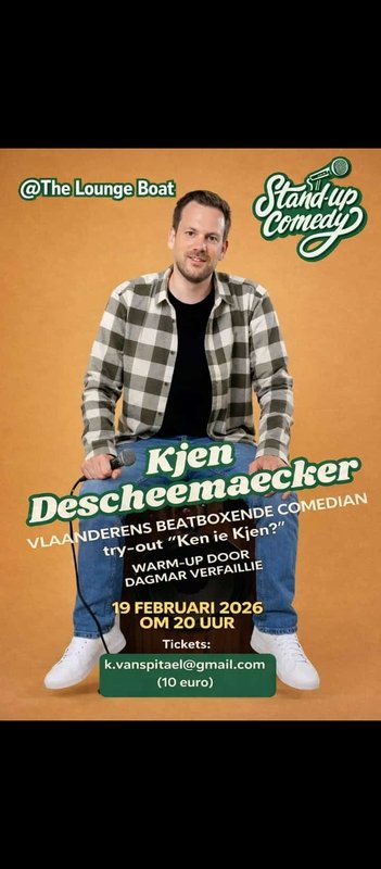Voorstellingen Try-out comedian Kjen Descheemaecker