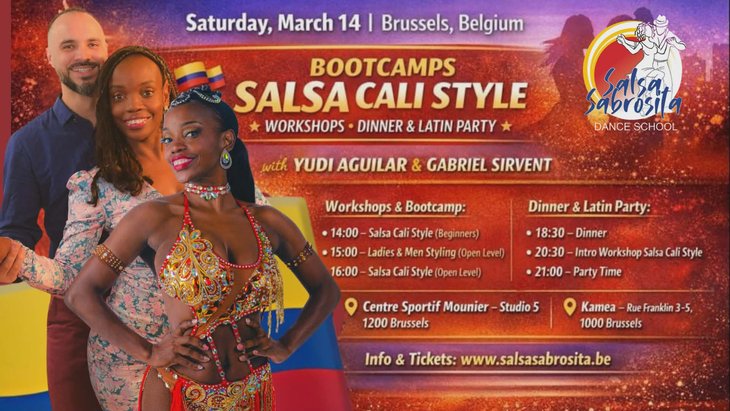 Nachtleven Dinner & Latin Party with Colombian flair with Yudi Aguilar & Gabriel Sirvent