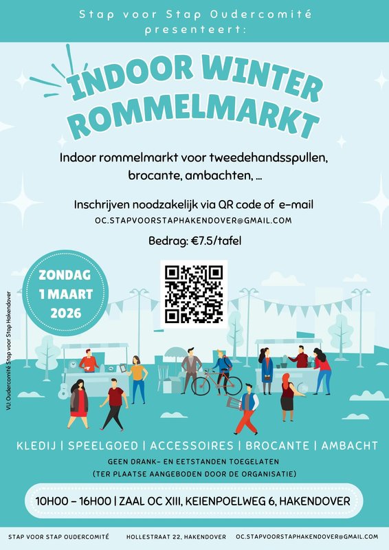  Indoor winter rommelmarkt