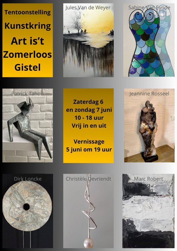 Tentoonstellingen Expositie Kunstkring is t samen gastkunstenaars