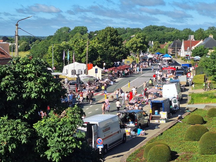  Grote gezellige rommelmarkt