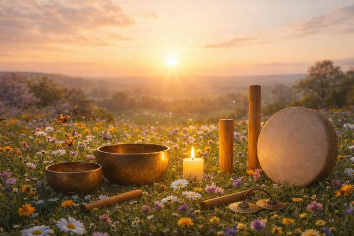 Workshops Ontspannende Klankreis - Lente Editie