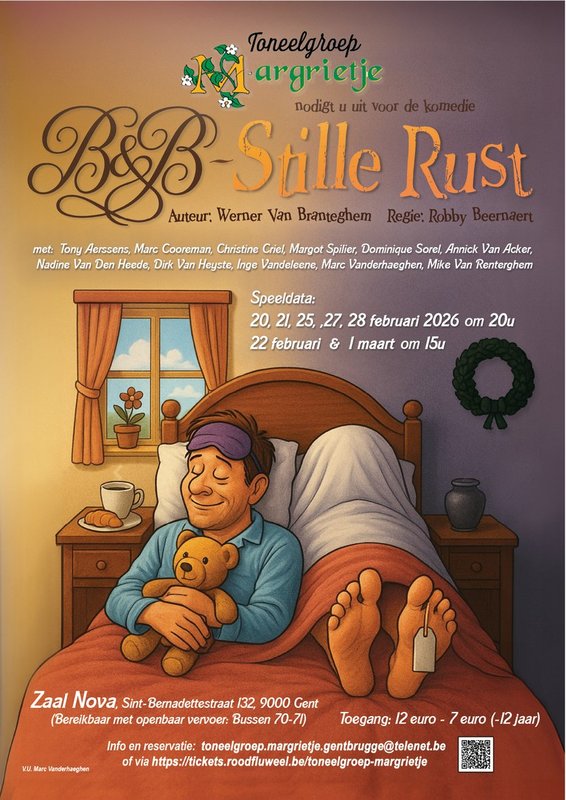 Voorstellingen Toneelopvoering  Toneelgroep Margrietje 