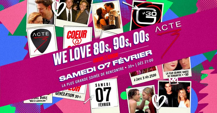 Nachtleven We love 80s, 90s, 