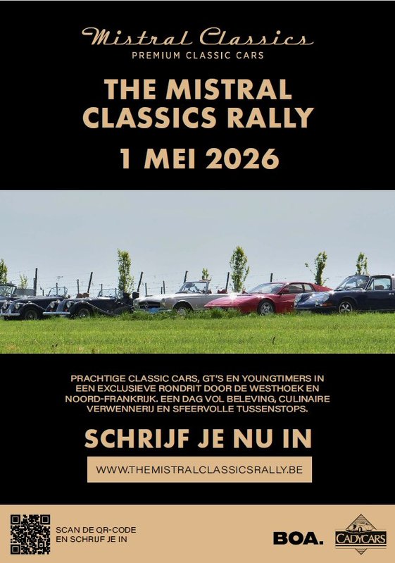 Ontspanning The Mistral Classics Rally