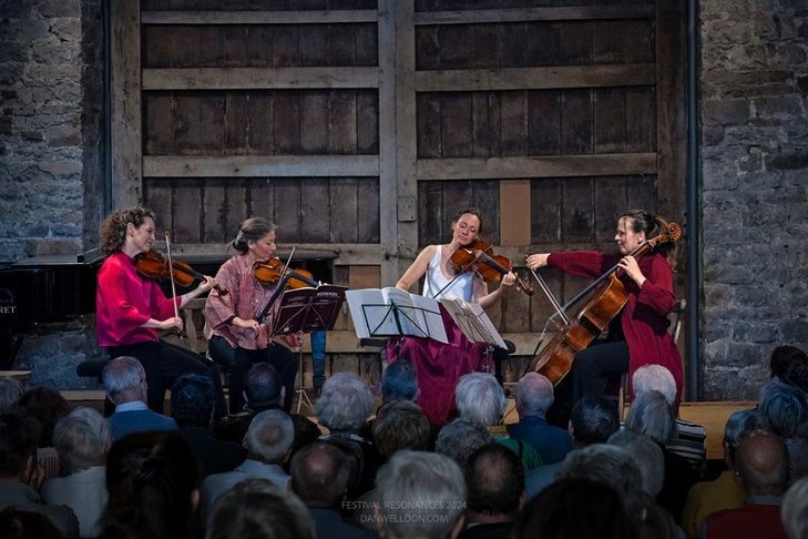 Concerten Fesstival Resonances, internationaal kamermuziekfestival