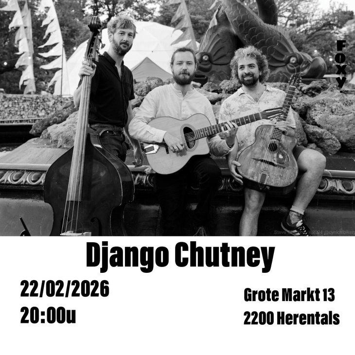 Voorstellingen Django Chutney (uk) gypsy Jazz trio