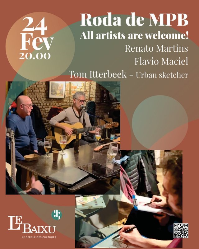 Concerten Roda Mpb, Tous dessinateurs sont bienvenus!