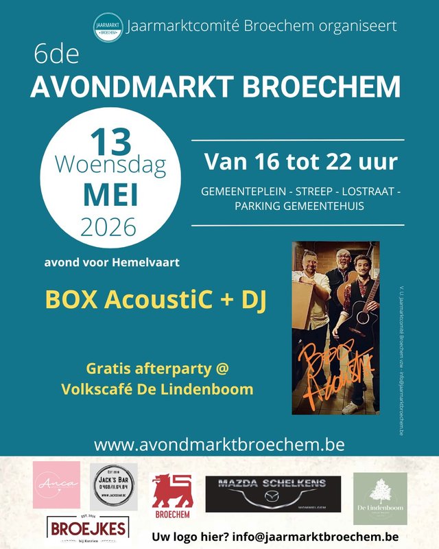 Ontspanning 6de avondmarkt