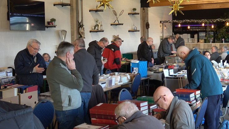 Ontspanning 25ste Nationale Filateliebeurs