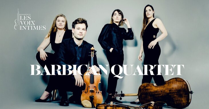 Concerten Dialogen dag nacht - Barbican Quartet x Voix Intimes