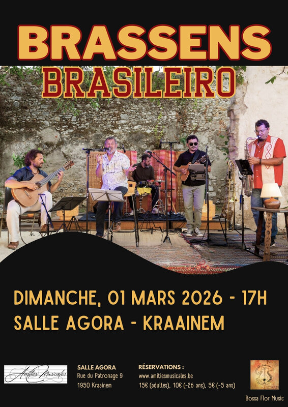 Concerten Brassens Brasileiro