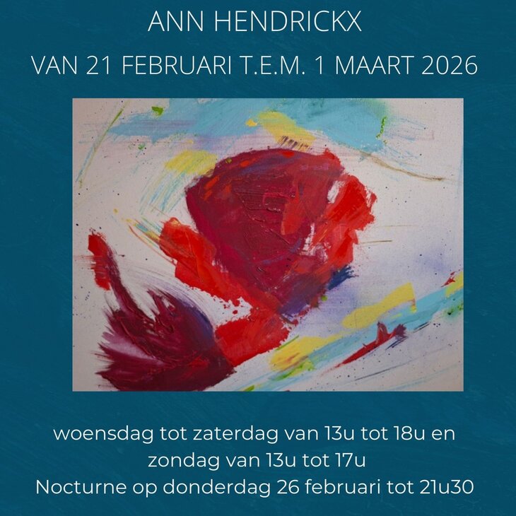 Tentoonstellingen Solo tentoonstelling Ann Hendrickx Nobody&Friends