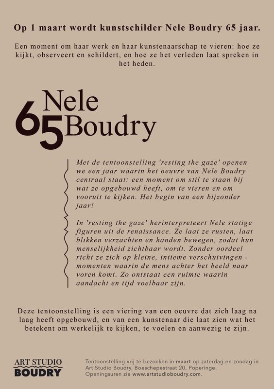 Tentoonstellingen Resting gaze